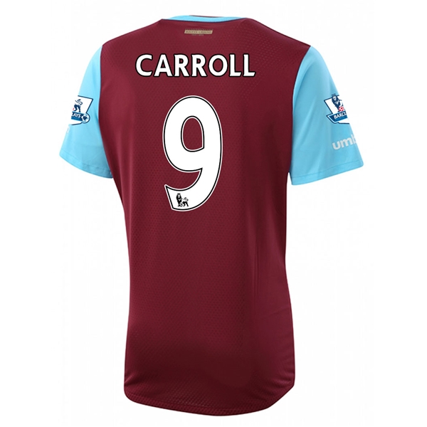 West Ham 2015-16 CARROLL #9 Home Soccer Jersey